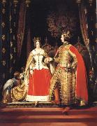 Sir Edwin Landseer Queen Victoria and Prince Albert at the Bal Costume of 12 may 1842 oil painting